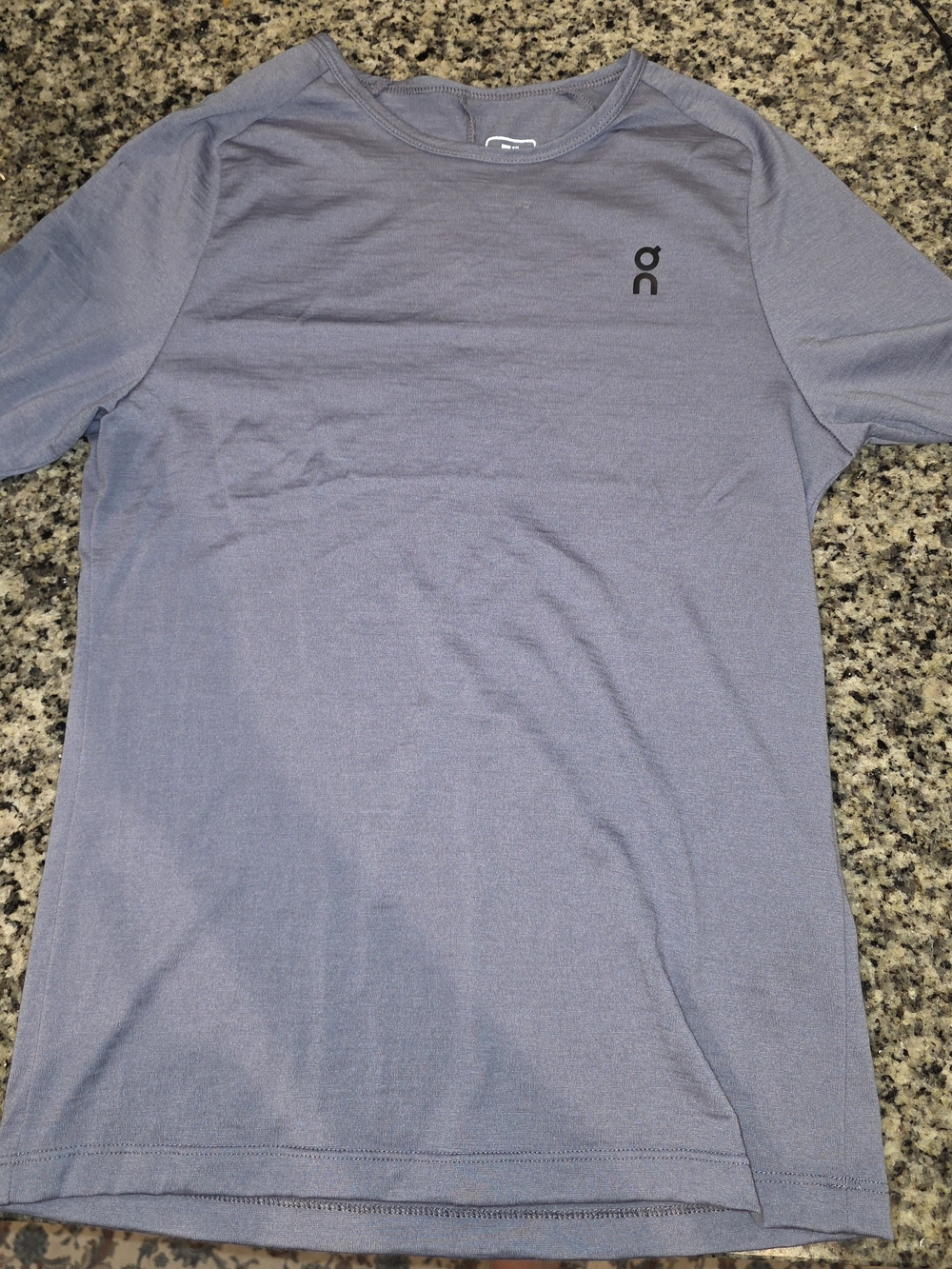 On Running Women's Merino T - Light Purple Grey Size M